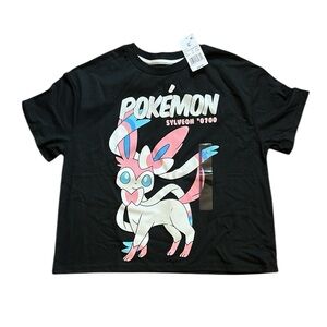 Pokémon Hybrid Apparel Sylveon Crop Tshirt